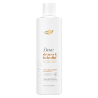 Dove Beauty DermaCare Anti Dandruff Shampoo for Scalp Dryness and Itch Relief, 12 Oz