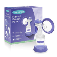 Lansinoh Manual Breast Pump, Portable Hand Pump for Breastfeeding, 1 Ea