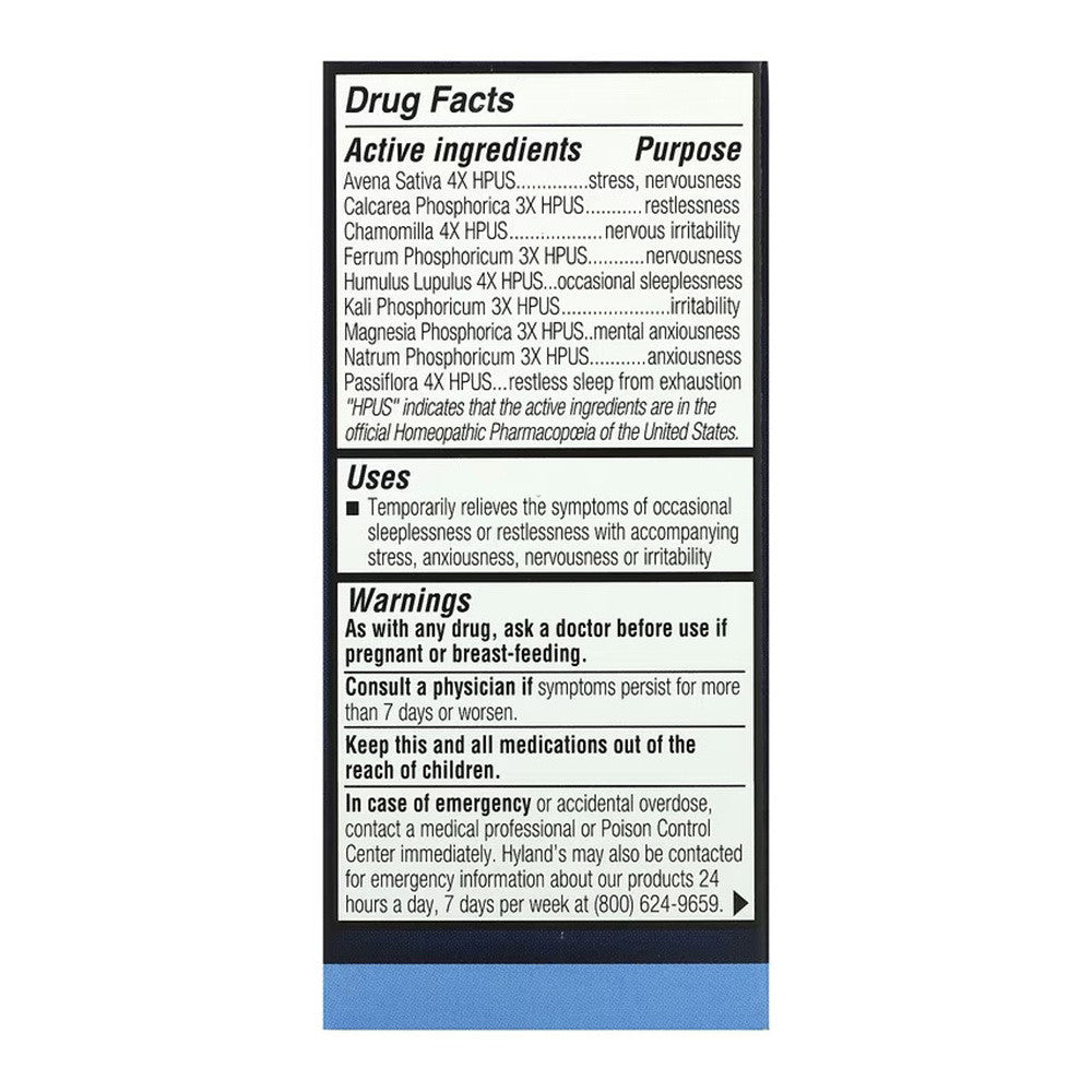 Hylands Homeopathic Calms Forte Sleep Aid Tablets, 100 Ea