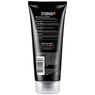 L'Oreal Paris Studio Line Invisi Gel Max Hold High Shine Hair Styling Gel, 6.8 Oz