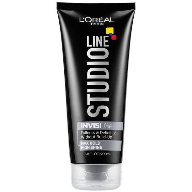 L'Oreal Paris Studio Line Invisi Gel Max Hold High Shine Hair Styling Gel, 6.8 Oz