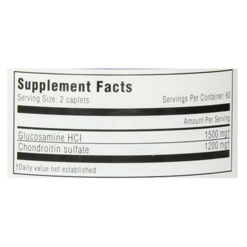 Glucosamine And Chondroitin Caplets With Triple Strength By Windmill - 120 Ea