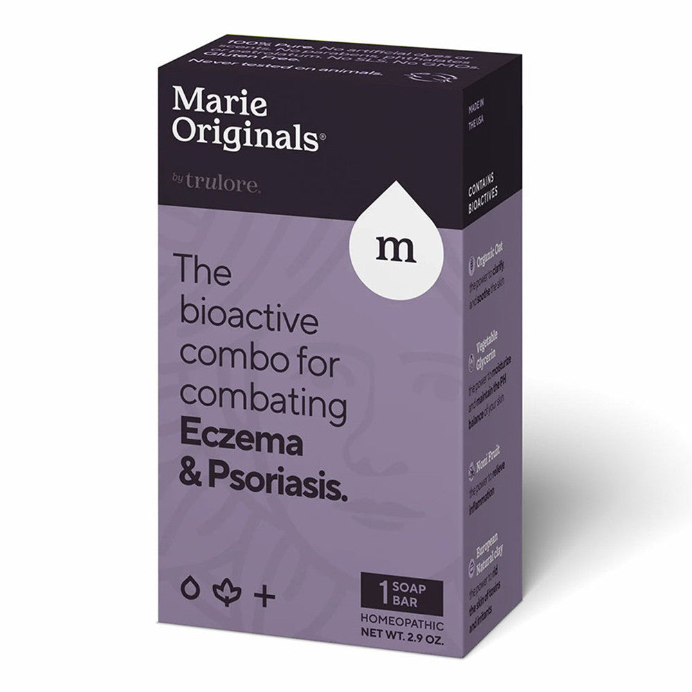 Marie Originals The Bioactive Combo for Combating Eczema and Psoriasis Soap Bar, 2.9 Oz