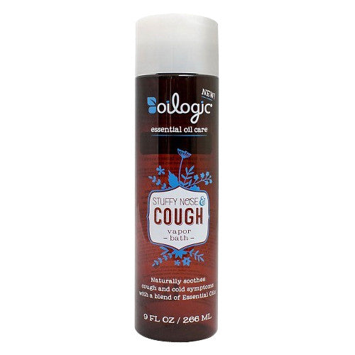 Oilogic Stuffy Nose and Cough Vapor Bath, 9 Oz