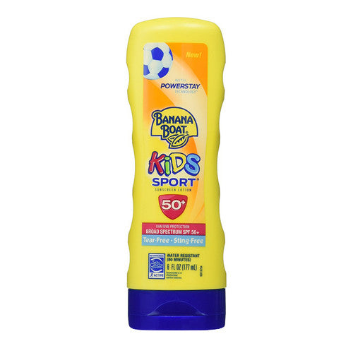 Banana Boat Kids Sport Sunscreen Body Lotion SPF 50+, 6 Oz