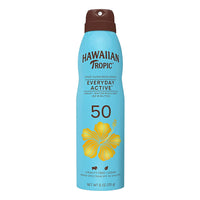 Hawaiian Tropic Everyday Active Clear Spray Sunscreen SPF 50, 6 Oz