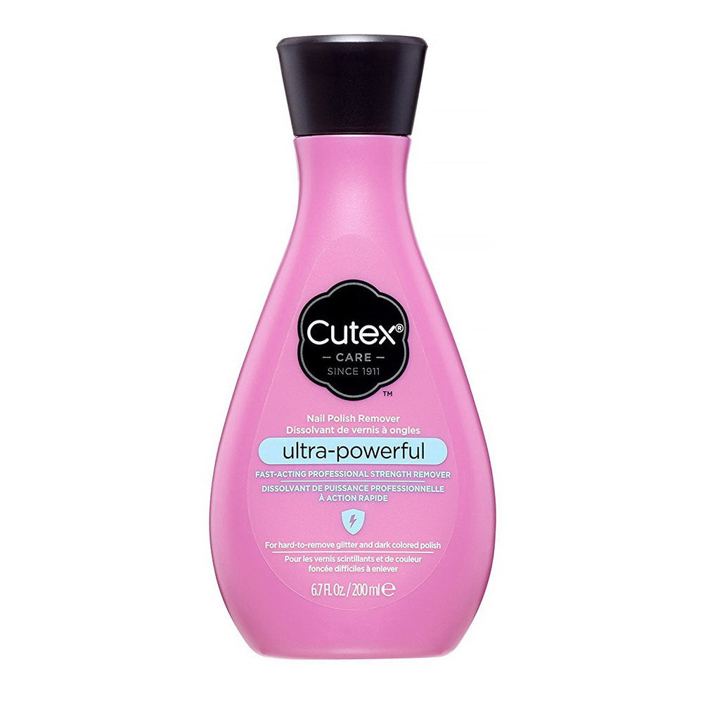 Cutex Ultra Powerful Nail Polish Remover, 6.7 Oz