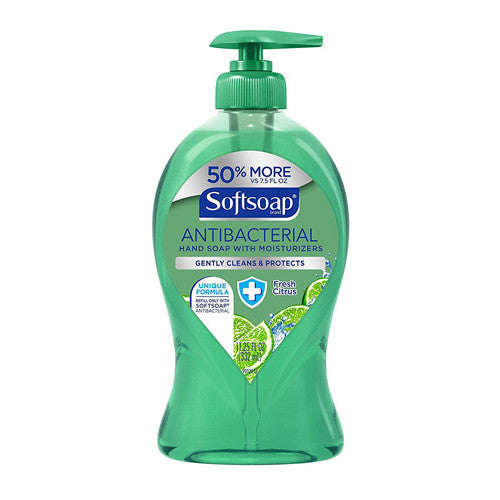 Softsoap Liquid Hand Soap Pump, Antibacterial Fresh Citrus, 11.25 Oz