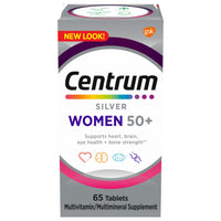 Centrum Silver Multivitamin for Women 50 Plus Supplement Tablets, 65 Ea