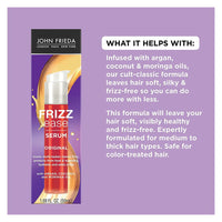 John Frieda Frizz-Ease Original Hair Serum Unscented - 1.69 Oz