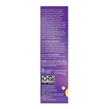 John Frieda Frizz-Ease Original Hair Serum Unscented - 1.69 Oz