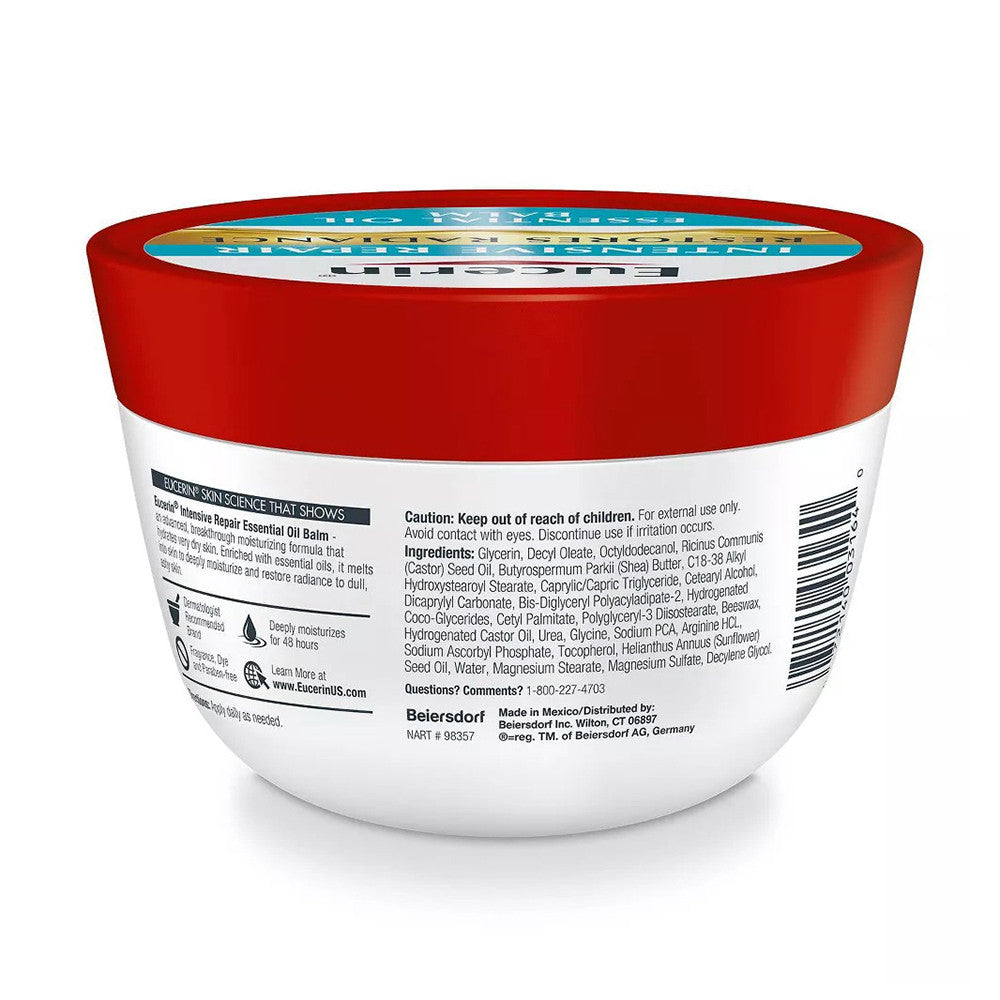 Eucerin Intensive Repair Essential Oil Body Balm for Very Dry Skin, 7 Oz