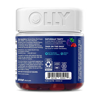 Olly Mens Multivitamin Gummy Supplements, Blackberry Blitz, 90 Ea