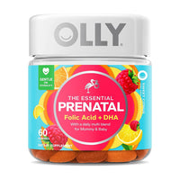 Olly The Essential Prenatal Multivitamin Gummies, Sweet Citrus, 60 Ea