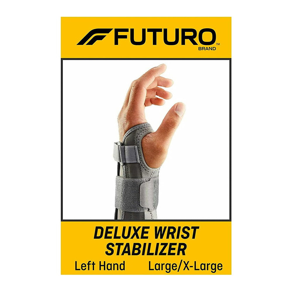 Futuro Deluxe Wrist Stabilizer Left Hand Large-X-Large Tan, 1 Ea