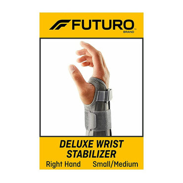 Futuro Wrist Stabilizer, Deluxe For Right Hand, Size: Small/Medium: 5.5 In To 7.5 In - 1 Ea