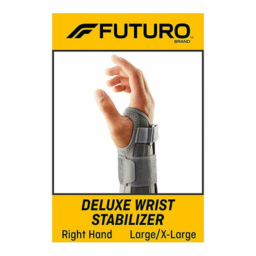 Futuro Deluxe Wrist Stabilizer Right Hand Large And Extra Large, 1 Ea
