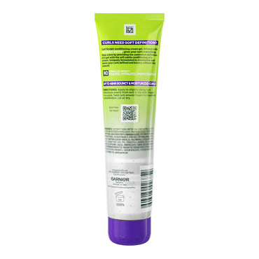 Garnier Fructis Style Curl Sculpting Bouncy Curls Frizz Control Hair Cream-Gel Extra Strong, 5 Oz