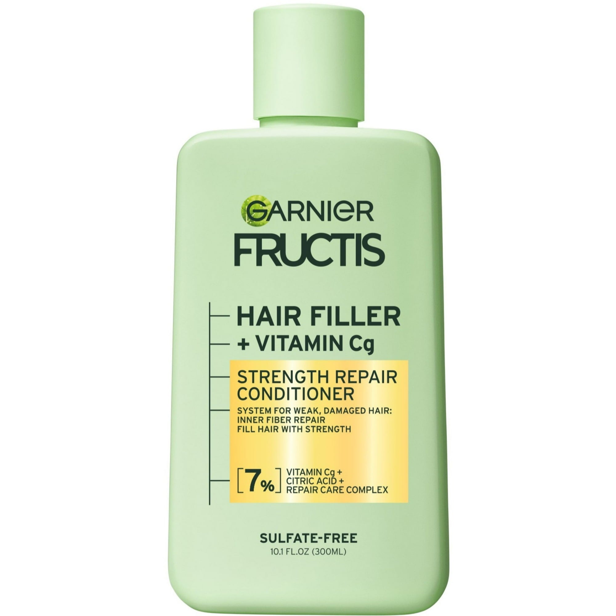 Garnier Fructis Hair Filler Plus Vitamin Cg Strength Repair Conditioner fo Damaged Hair 10.1Oz (300ml)