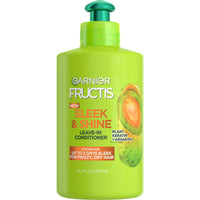 Garnier Fructis Sleek And Shine Intensely Smooth Leave-In Conditioning Hair Cream - 10.2 Oz