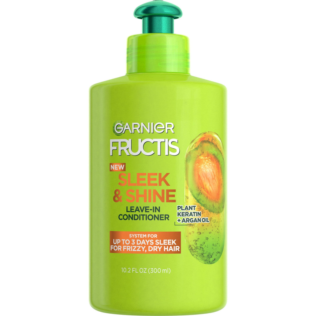 Garnier Fructis Sleek And Shine Intensely Smooth Leave-In Conditioning Hair Cream - 10.2 Oz