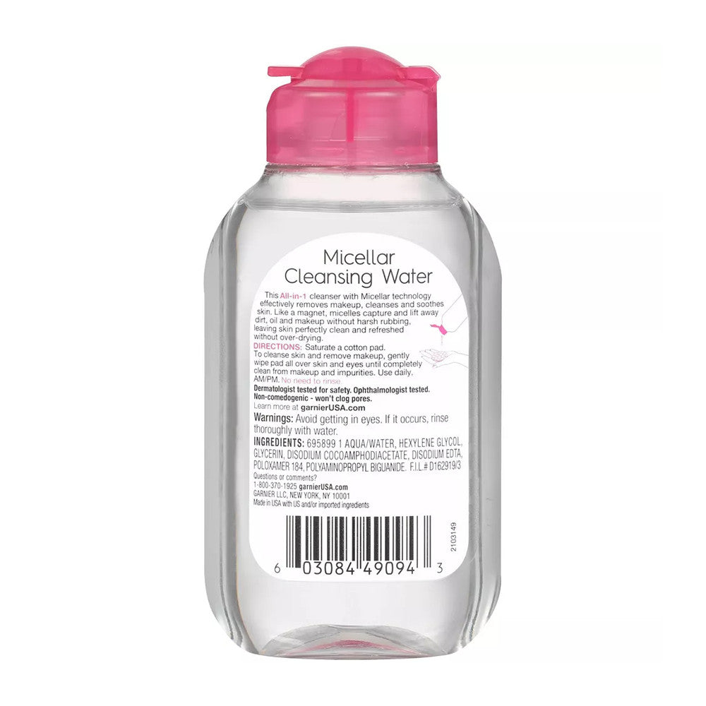 Garnier SkinActive Micellar Cleansing Water, All-in-1 Makeup Remover And Cleanser, 3.4 Oz
