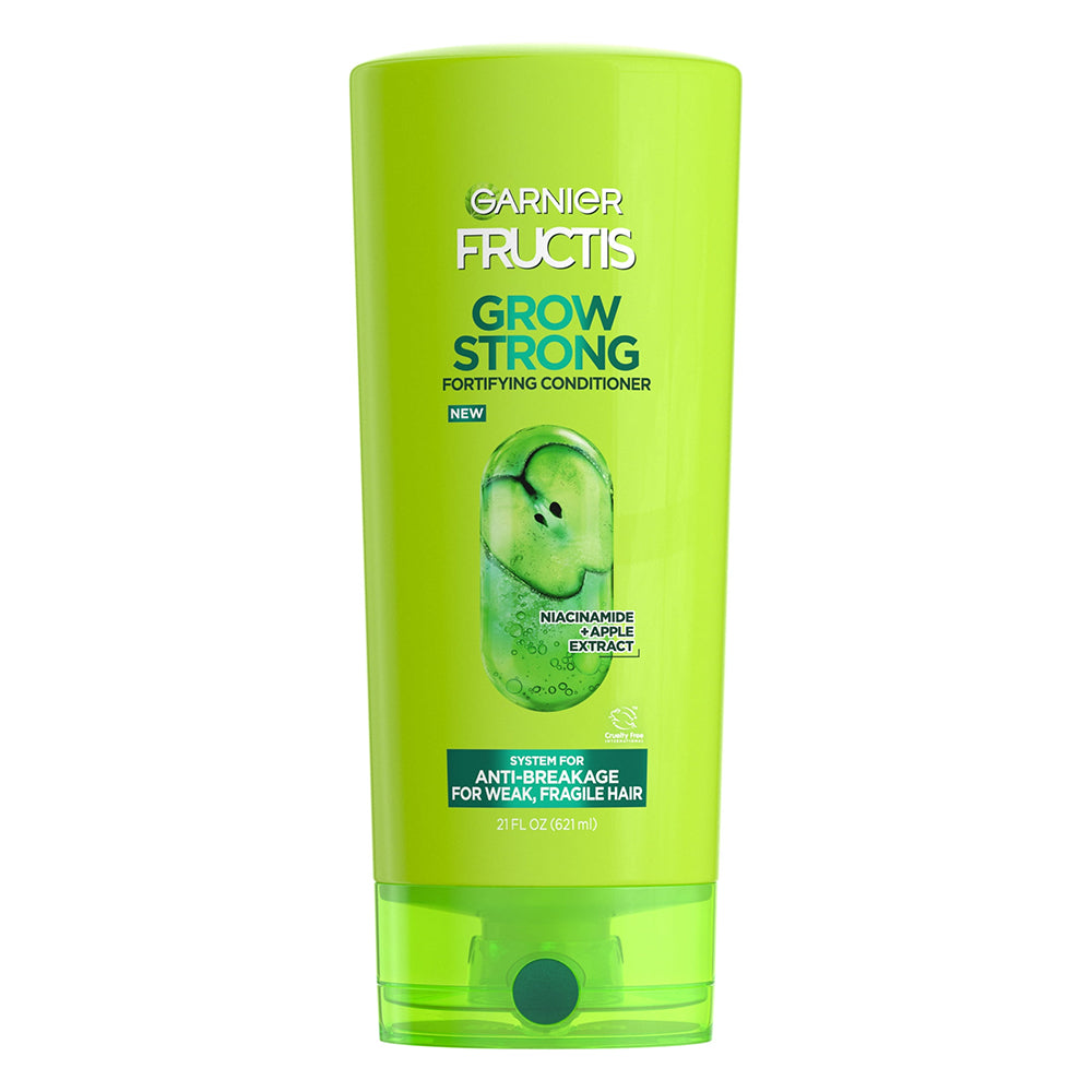 Garnier Fructis Grow Strong Fortifying Conditioner for Weak Fragile Hair 21Oz (621ml)