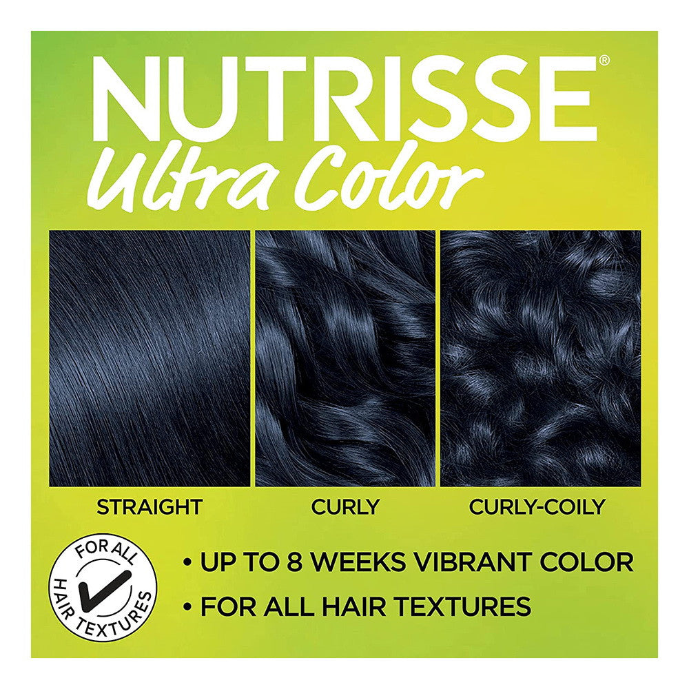 Garnier Nutrisse Creme IN1 Dark Intense Indigo Permanent Hair Color, 1 Ea