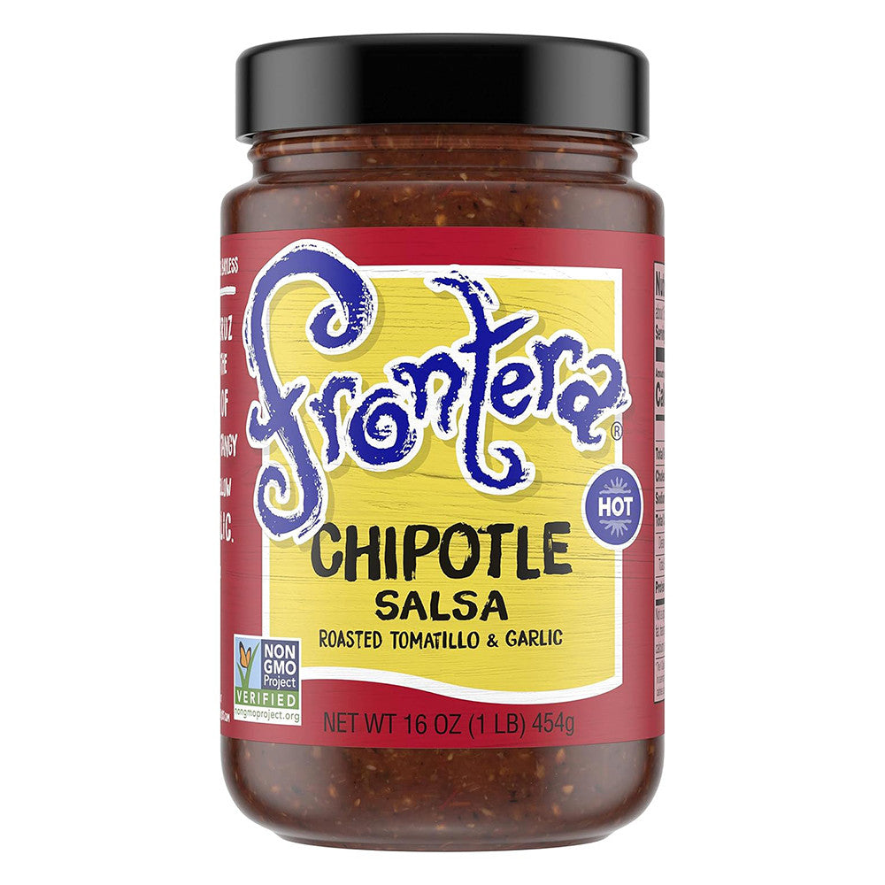 Frontera Chipotle Salsa, Roasted Tomatillo & Garlic, 16 Oz