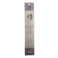 White Egret Personal Care Candle Kit, Lavender, 4 Ea