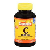 Sundance Vitamin C 1000 mg with Bio and RH Coated Caplets, 100 Ea