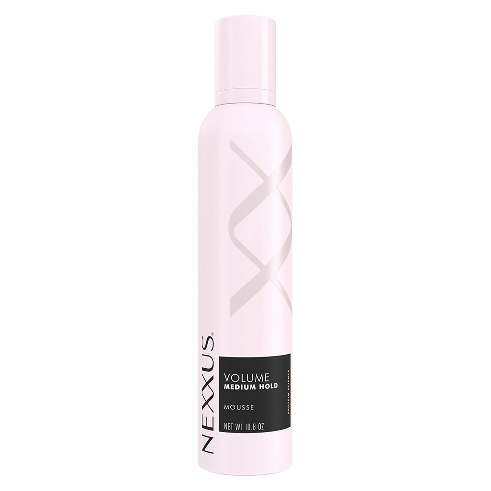 Nexxus Mousse Plus Volumizing Foam Styler Hair, Medium Hold, 10.6 Oz