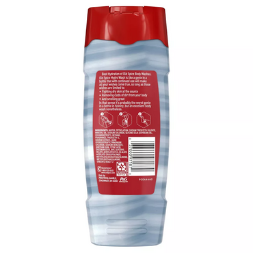 Old Spice Hardest Working Collection Hydrating Body Wash, Steel Courage, 16 Oz