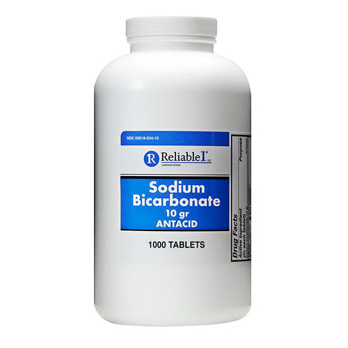 XReliable 1 Sodium Bicarbonate Antacid 1000 Tablets (10g)