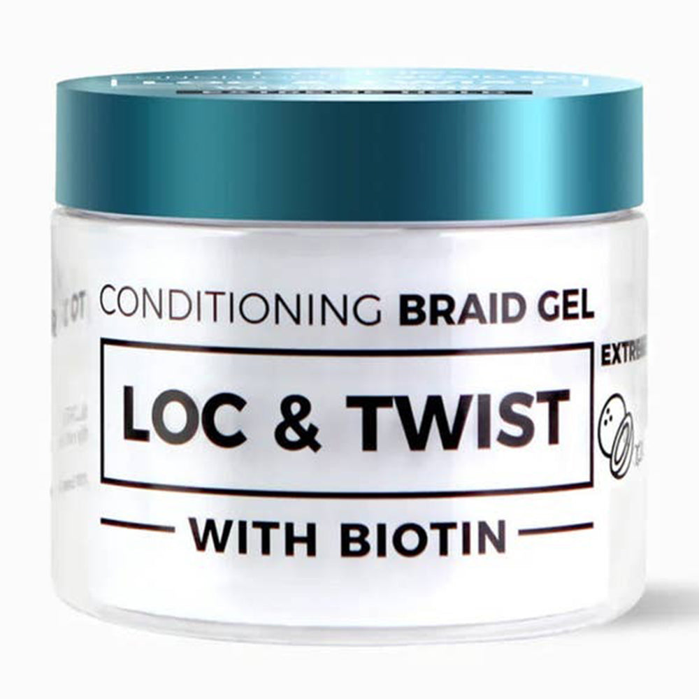 Loc N Twist Wholesale  Conditioning Braid Gel with Coconut 10.14Oz (300ml)