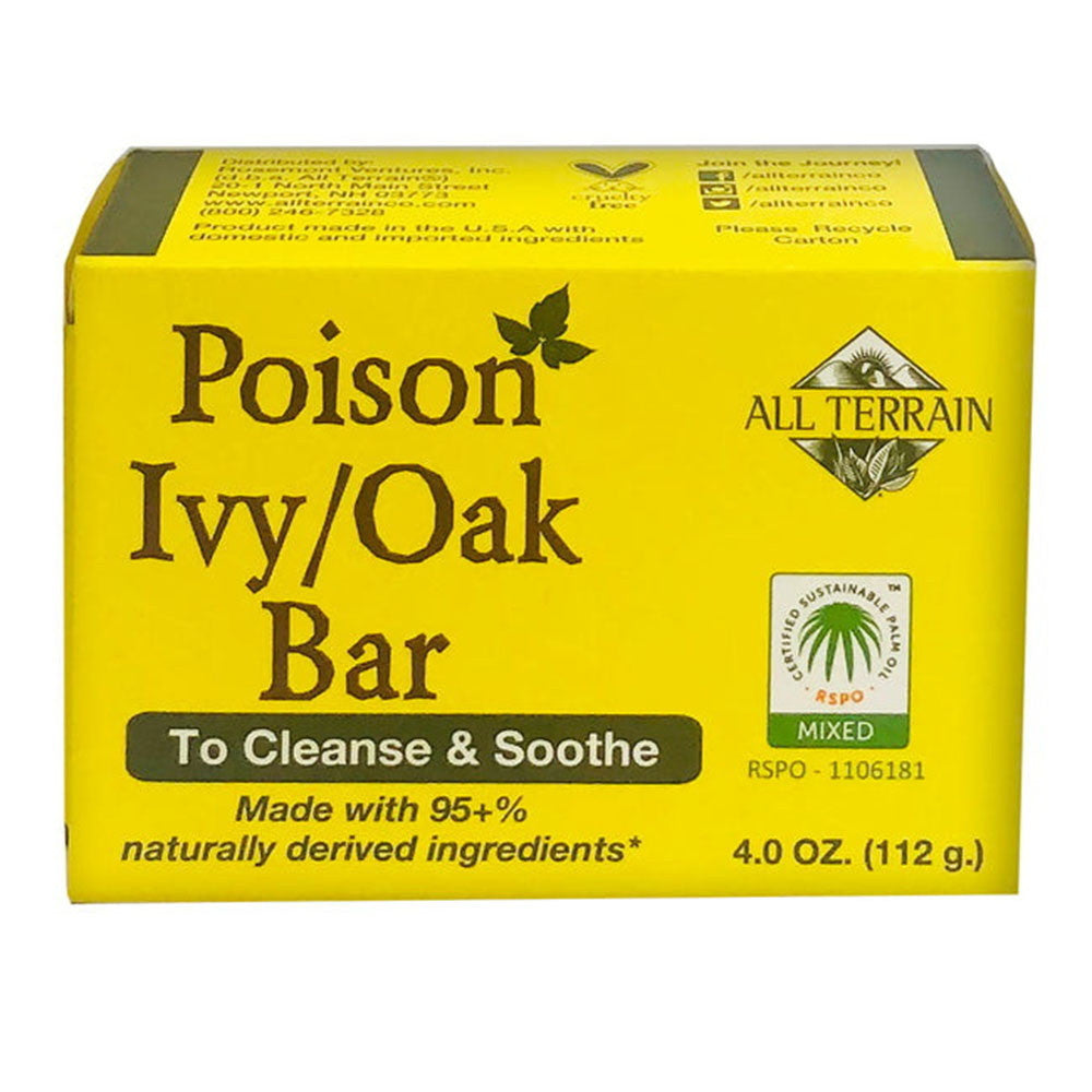 All Terrain All Natural Poison Ivy-Oak Bar Soap, 4 Oz