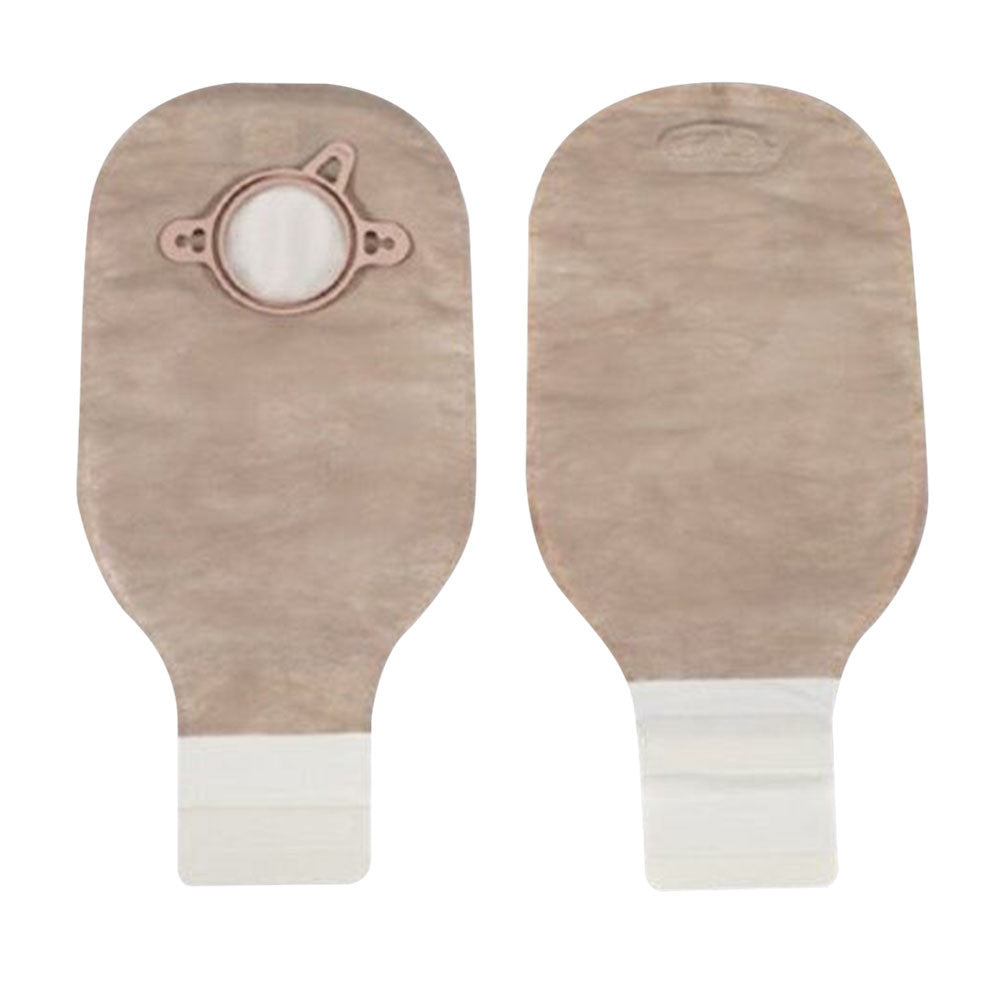 Hollister 18104 Colostomy Pouch, Vinyl, Transparent, 10 Ea