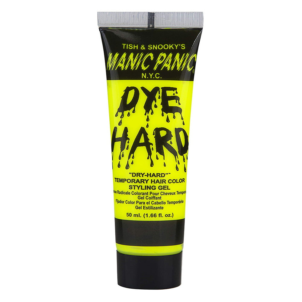 Manic Panic Electric Banana Dye Hard Temporary Hair Color Styling Gel 1.66Oz (50ml)