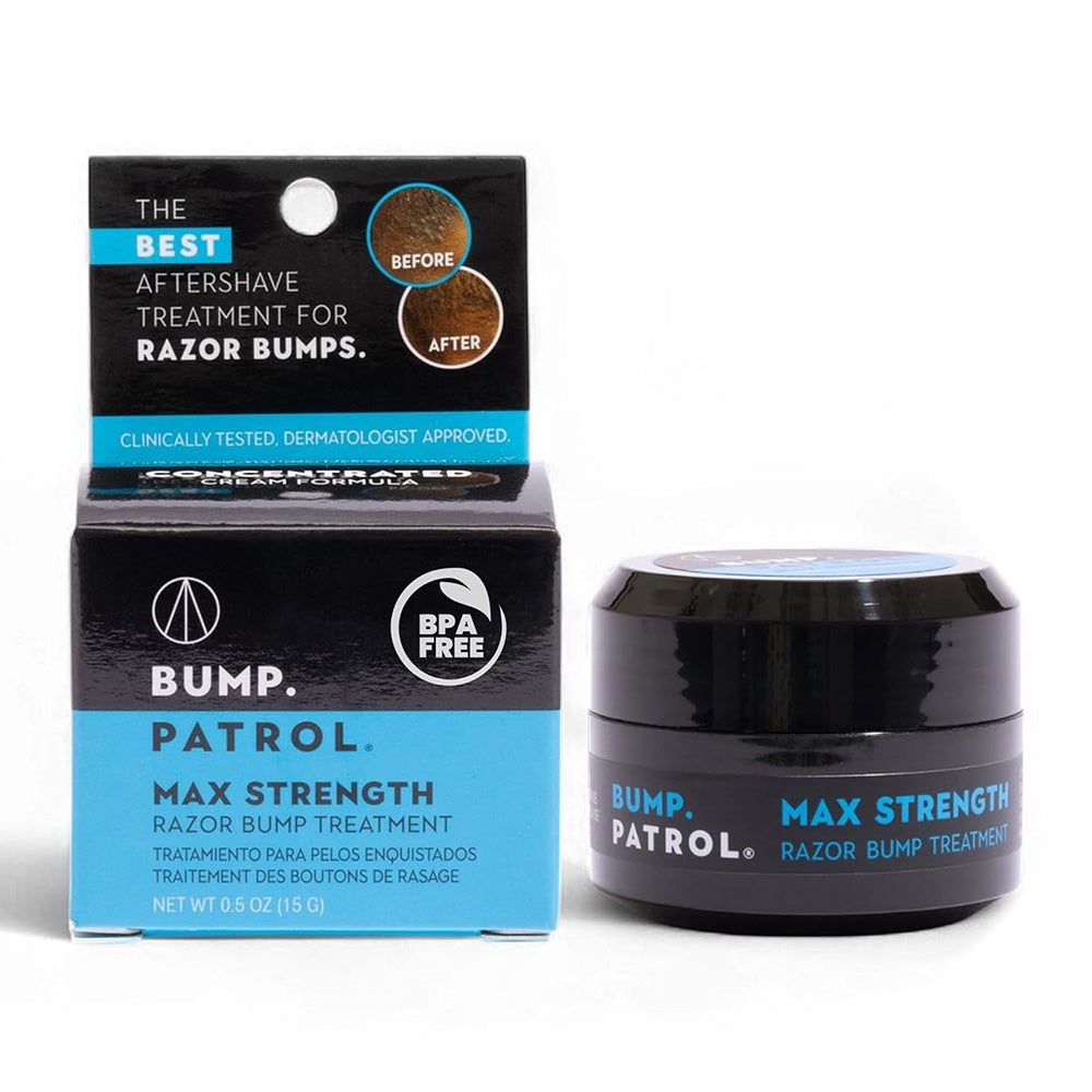 Bump Patrol Max Strength Razor Bump Treatment Cream 0.5Oz (15g)
