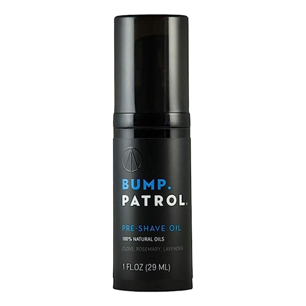 Bump Patrol Pre Shave Oil for Men with Natural Essential Oils, 1 Oz