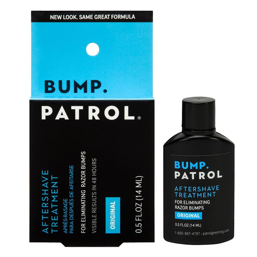 Bump Patrol Original After Shave Bump Treatment Serum Razor Bumps Ingrown Hair Solution for Unisex 0.5Oz (14ml)