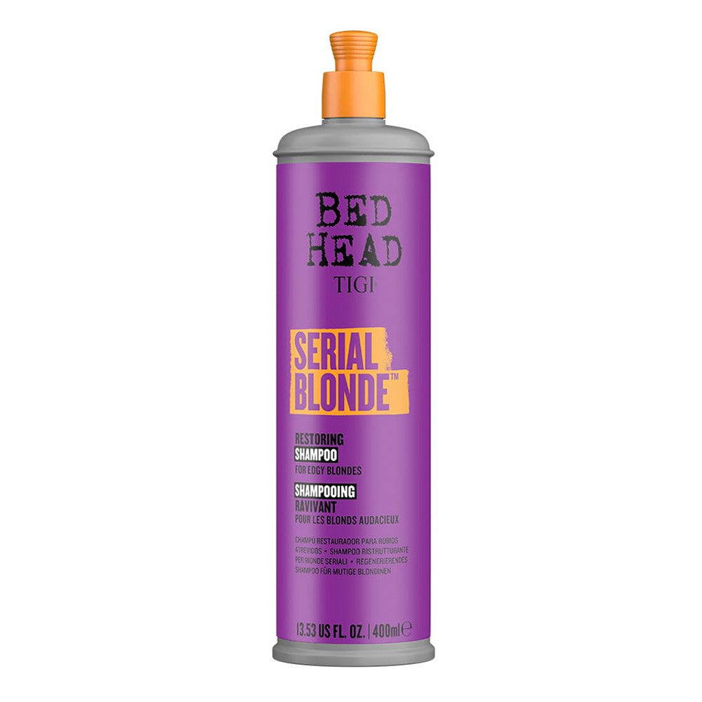 Tigi Bed Head Serial Blonde Shampoo For Damaged Hair, 13.53 Oz