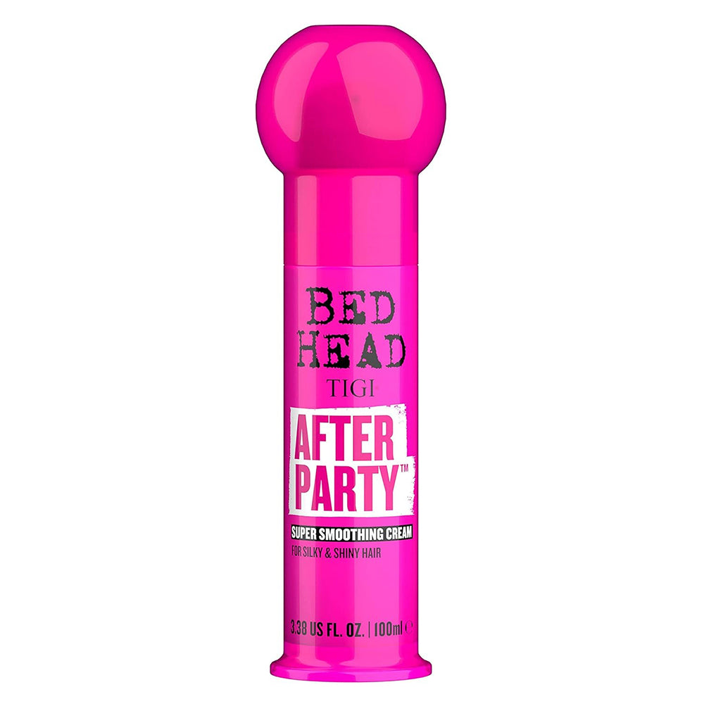 TIGI Bed Head Smooths Hair Adds Shine Controls Frizz After Party Smoothing Cream 3.38Oz (100ml)