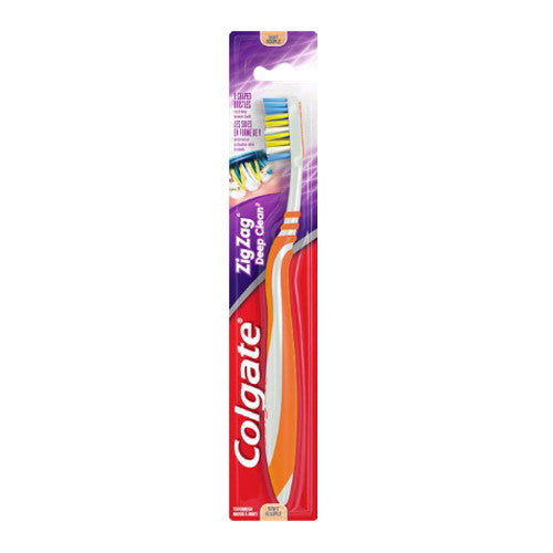Colgate Zig Zag Deep Clean Toothbrush, Soft, 1 Ea