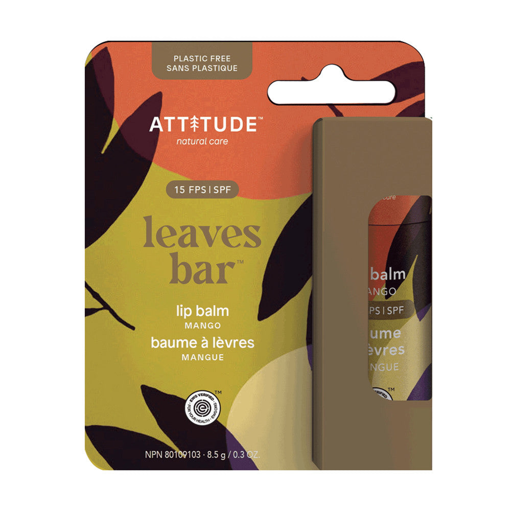 Attitude Lip Balm Mango, 0.3 Oz