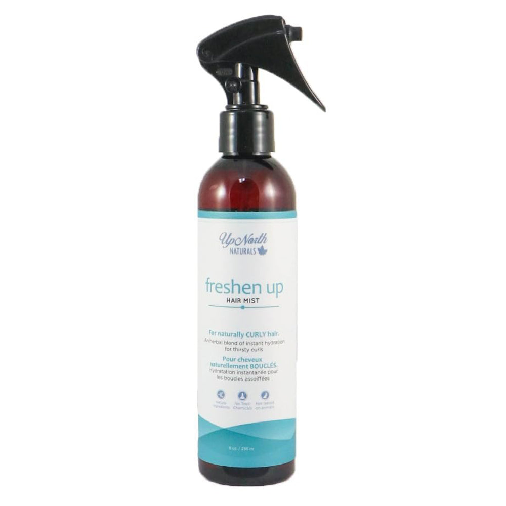 Up North Naturals Freshen Up Hair Mist Refreshing Hydrating Hair Spray 8Oz (236ml)