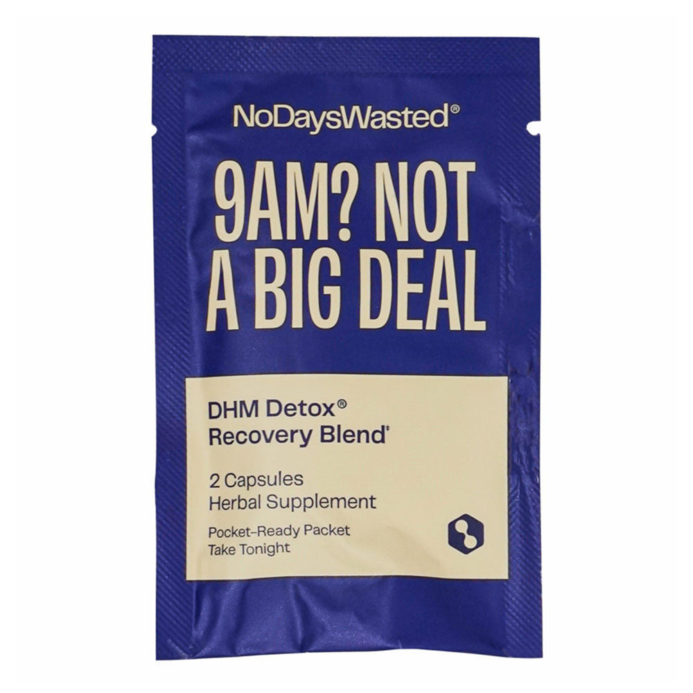 No Days Wasted DHM Detox Recovery Blend Capsules, 5 Ea