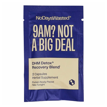 No Days Wasted DHM Detox Recovery Blend Capsules, 5 Ea