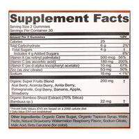 Goli Nutrition Superfruits Gummies for Wellness and Beauty, Mixed Fruit, 60 Ea