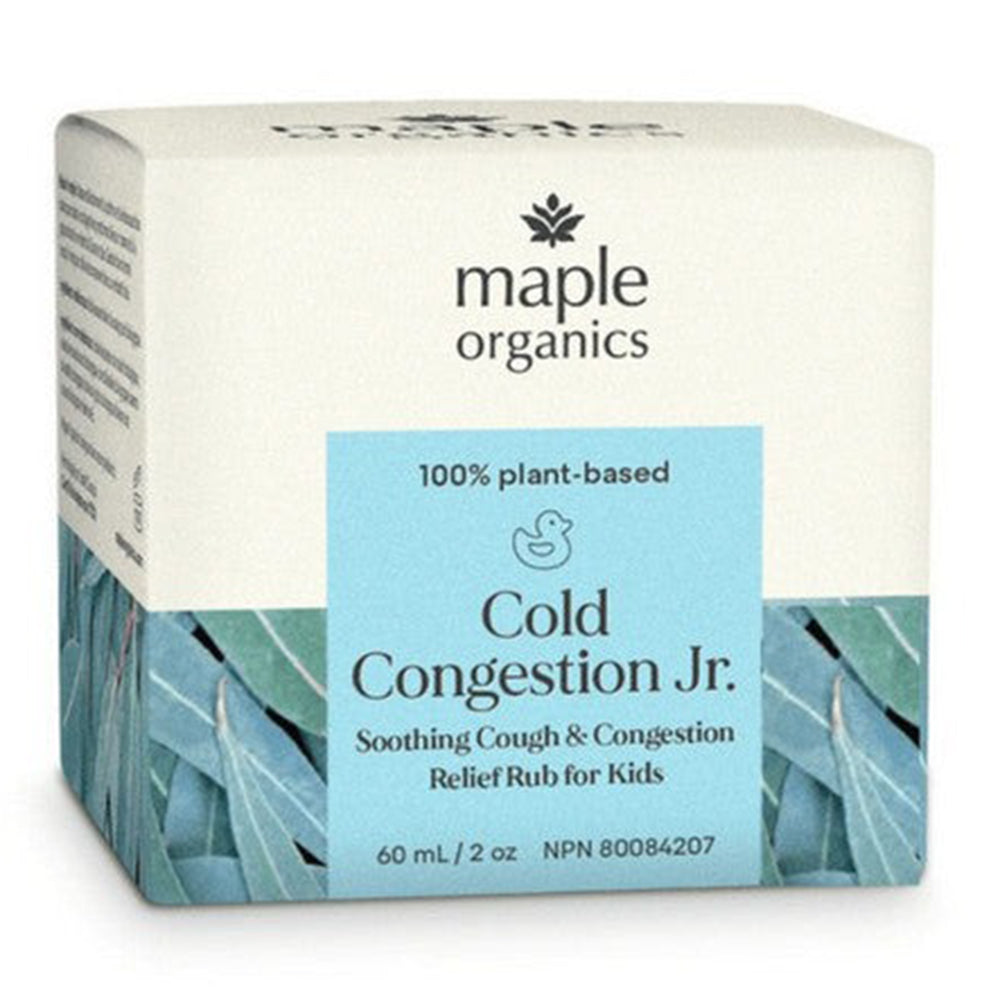 Maple Organics Cold Congestion Soothing Cought and Congestion Relief Rub for Kids 2Oz (60ml)